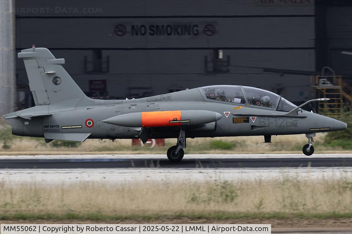 MM55062, Aermacchi MB-339CD C/N 6859/192/CD001, Runway 13