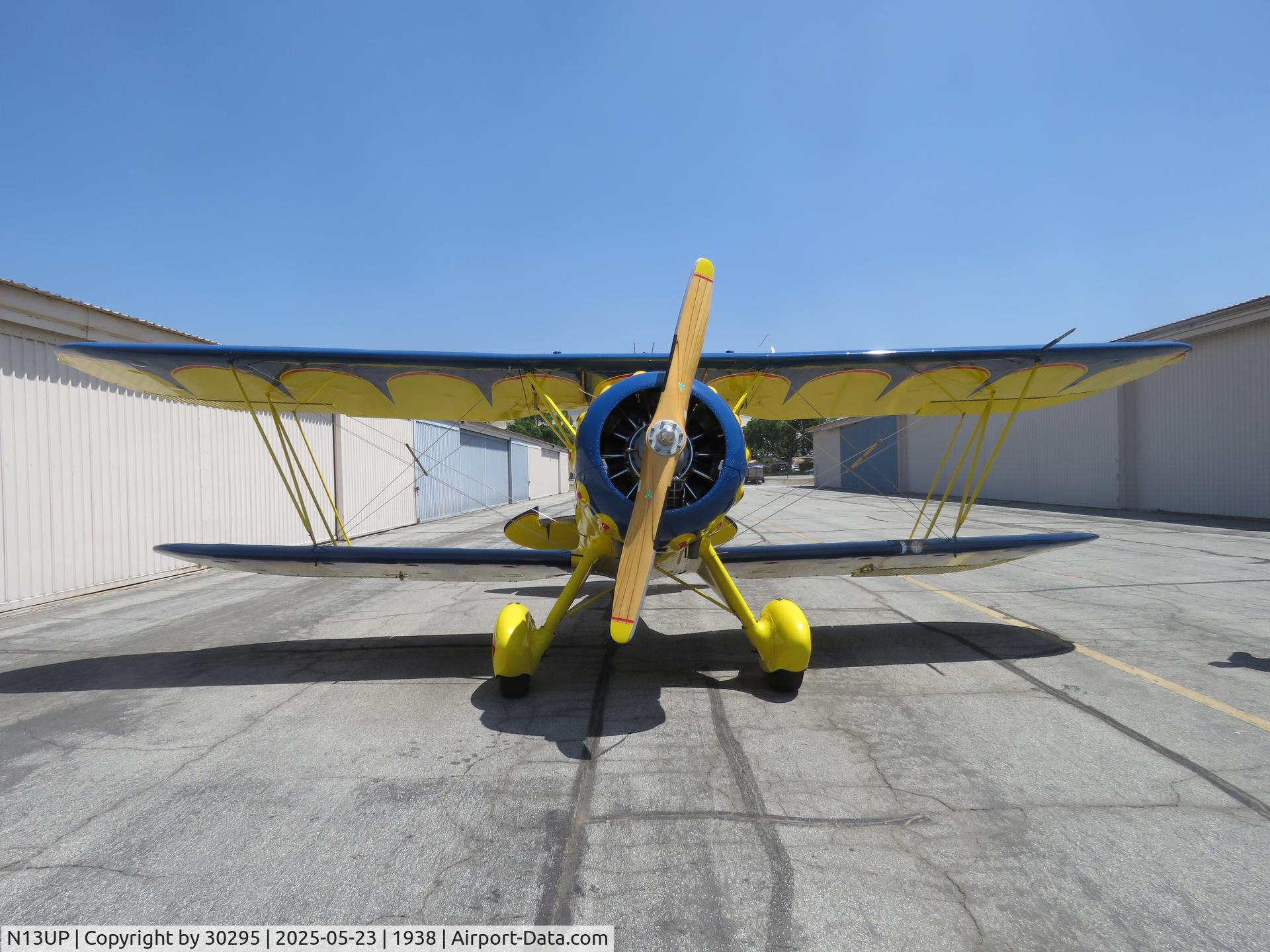 N13UP, 2015 Waco Classic Aircraft YMF-F5C C/N F5C-8-144, Jacob's R-755-A2M