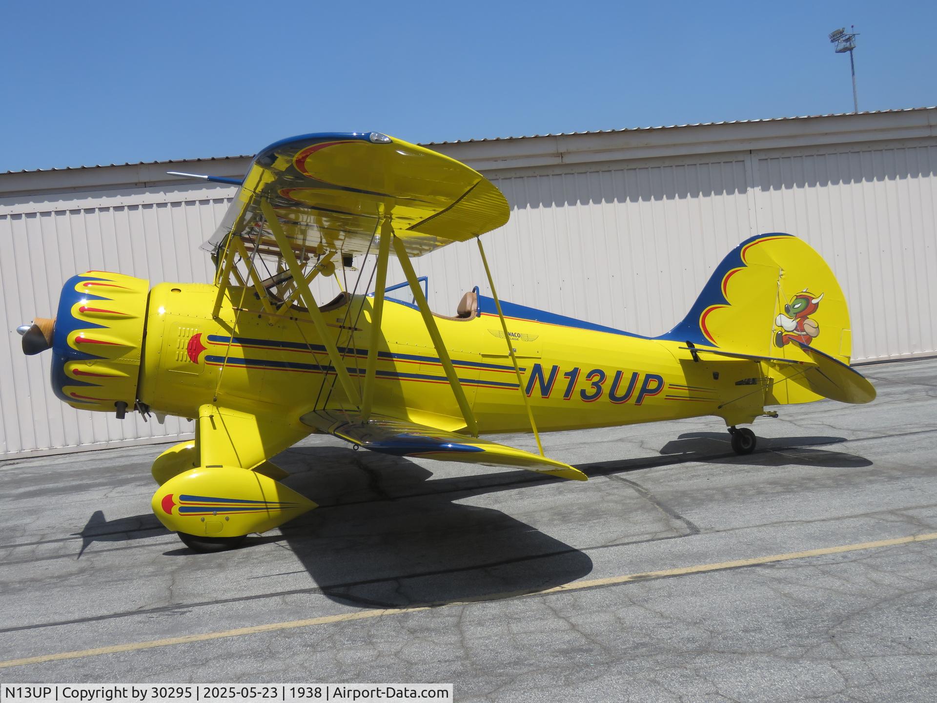 N13UP, 2015 Waco Classic Aircraft YMF-F5C C/N F5C-8-144, Beautiful aircraft, Parked
