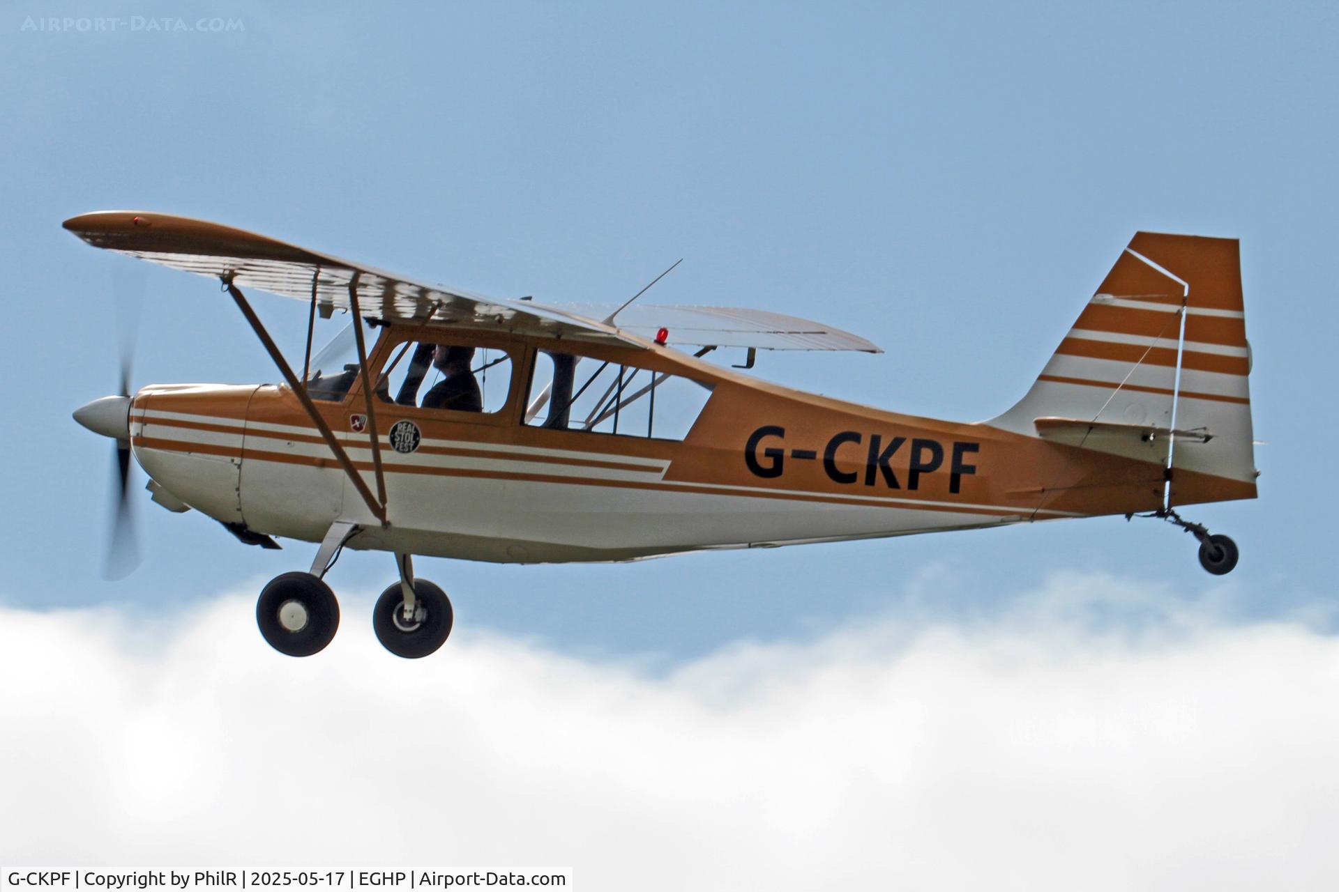 G-CKPF, 1968 Champion 7GCBC Citabria C/N 110, G-CKPF 1968 Champion 7GCBC Citabria Piper Fly In Popham