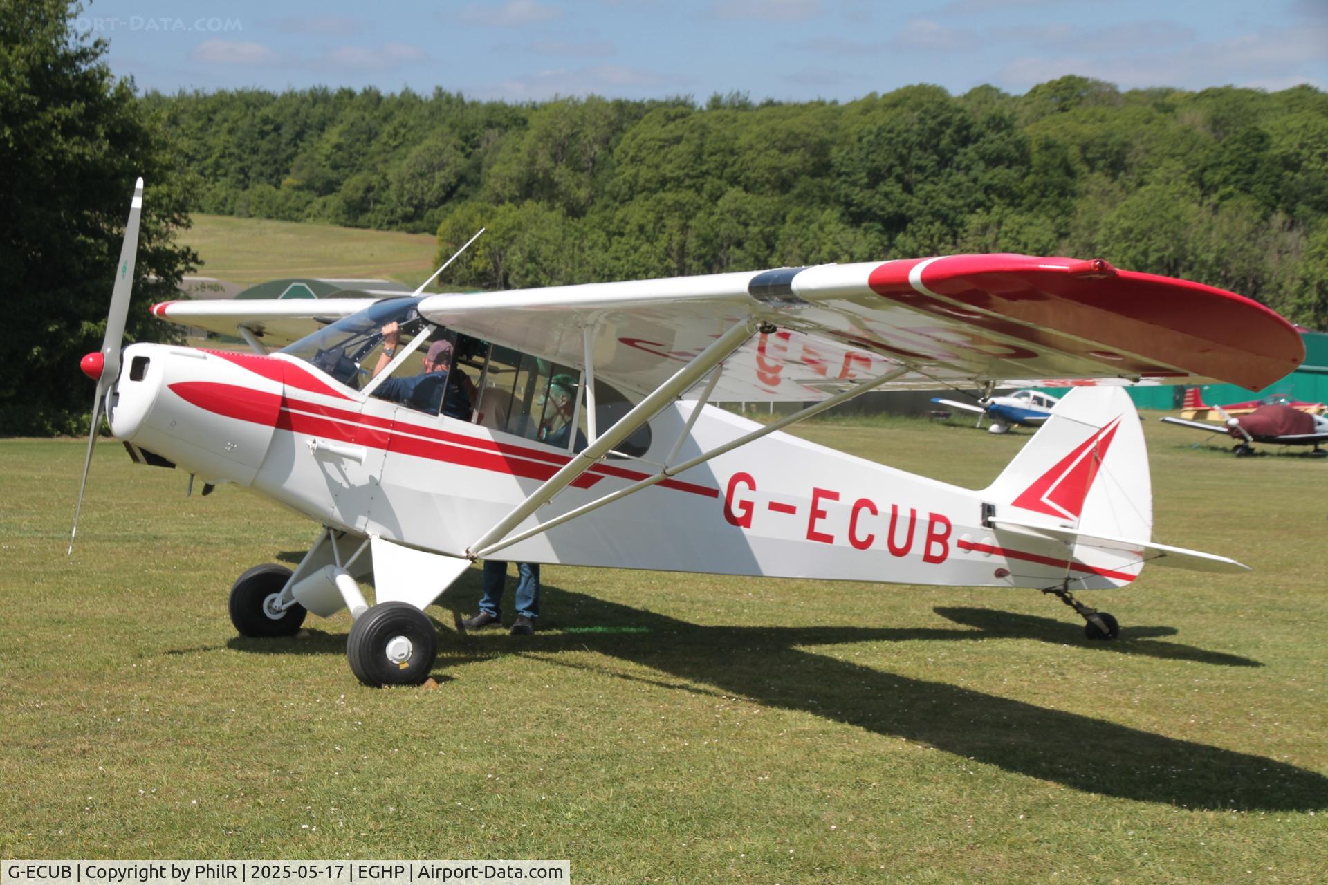 G-ECUB, 1958 Piper PA-18 Super Cub C/N 18-6279, G-ECUB 1958 PIPER PA-18 Super Cub Piper Fly In Popham 