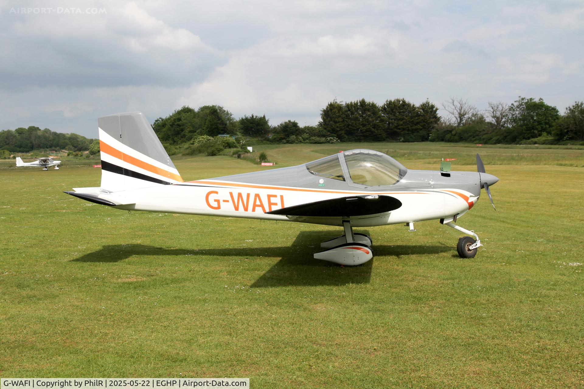 G-WAFI, 2018 Vans RV-12 C/N LAA 363-15450, G-WAFI 2022 VANS RV-12IS Fly In Popham 22.05.25
