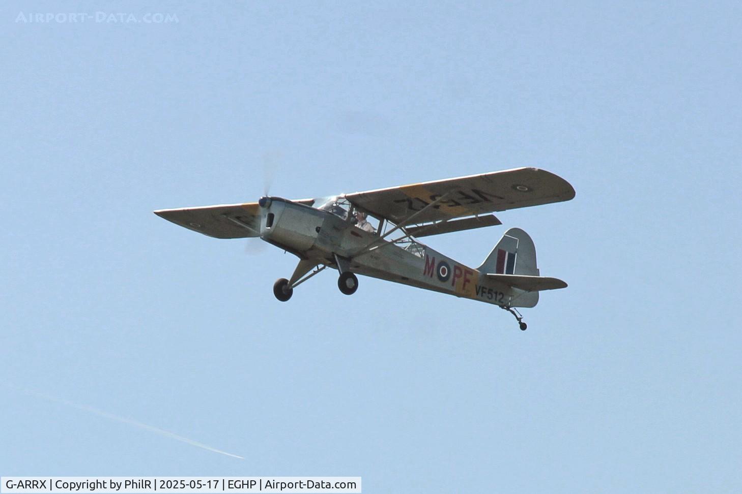 G-ARRX, 1946 Auster 6A Tugmaster C/N 2281, VF512 (G-ARRX) 1946 Auster 6A Tugmaster Piper Fly In Popham 
