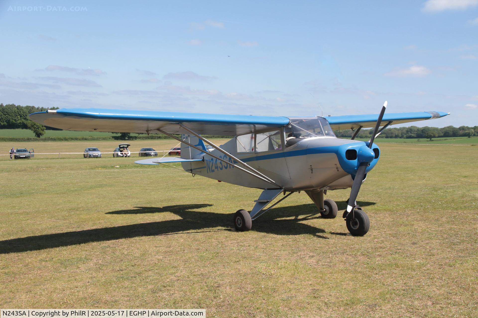 N243SA, 1961 Piper PA-22-108 Colt Colt C/N 22-8376, N243SA 1961 Piper PA-22-108 Colt Piper Fly In Popham 