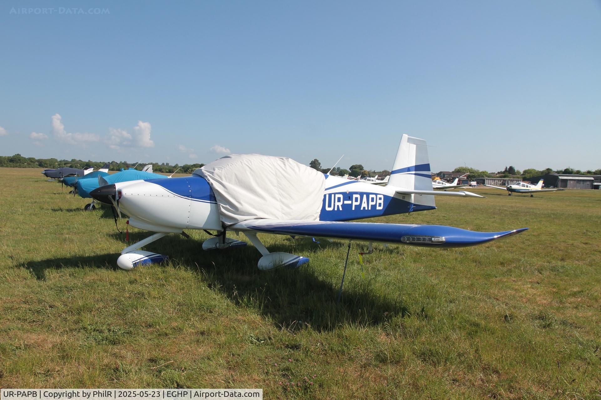 N243SA, 1961 Piper PA-22-108 Colt Colt C/N 22-8376, UR-PAPB VANS RV-10 White Waltham