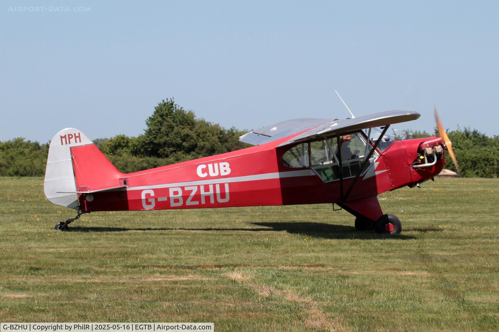 G-BZHU, 1982 Wag-Aero Sport Trainer C/N AACA/351, G-BZHU 1982 Wag-Aero Sport Trainer Private Flyer Fest Booker 