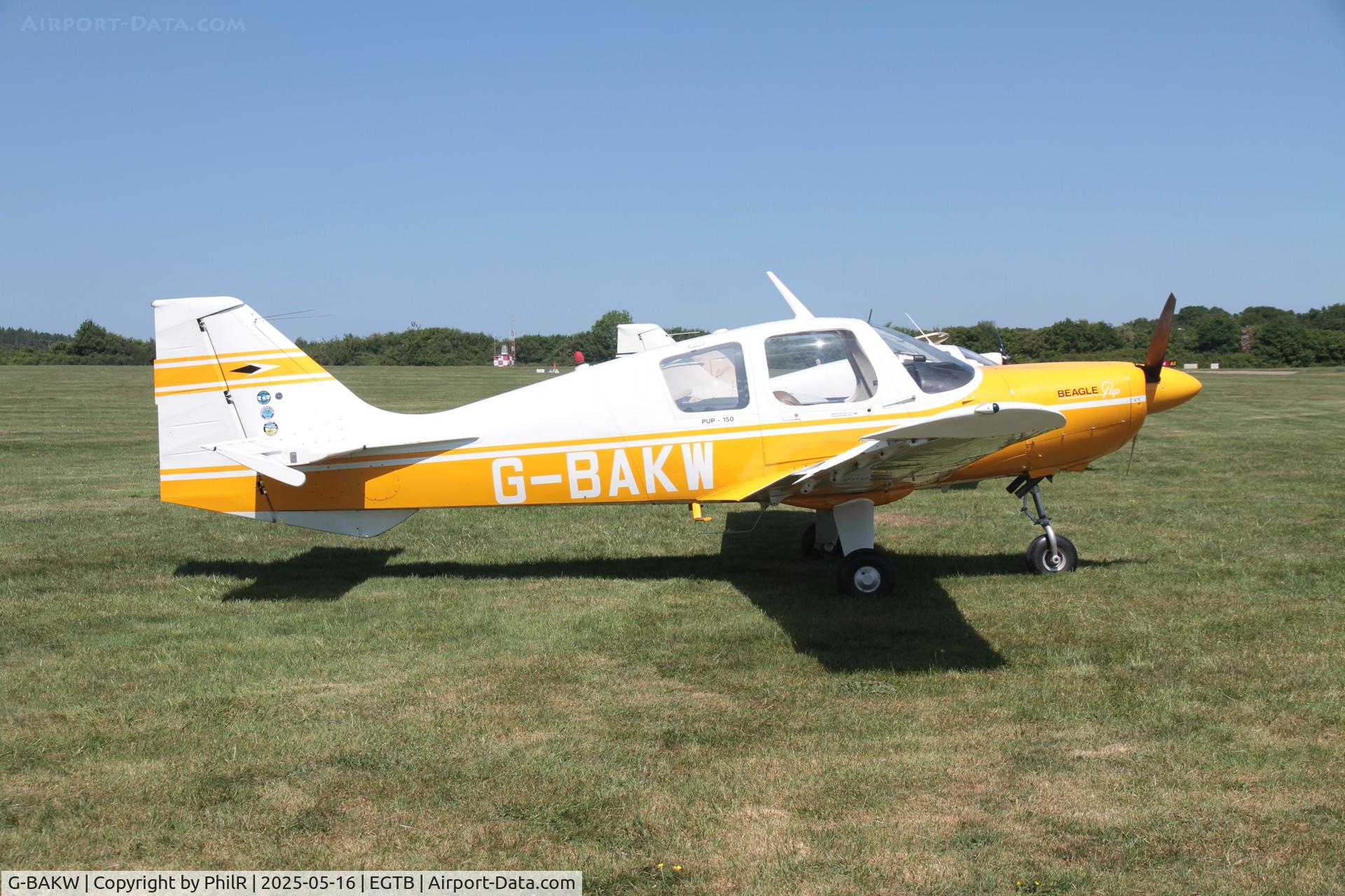 G-BAKW, 1970 Beagle B-121 Pup Series 2 (Pup 150) C/N B121-175, G-BAKW 1970 Beagle B121 Series 2 Pup Private Flyer Fest Booker
