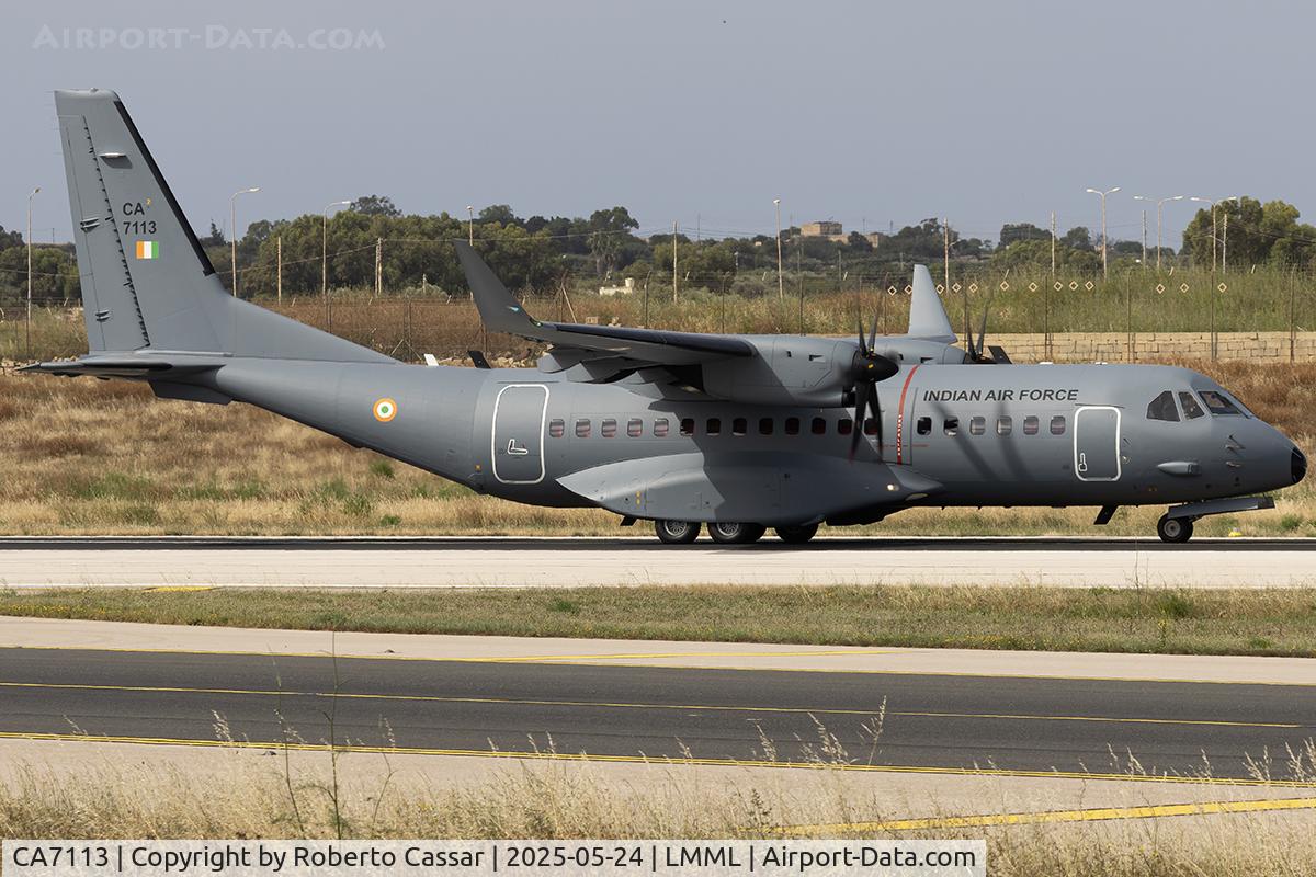 CA7113, 2025 CASA C-295W C/N S-245, Runway 31C