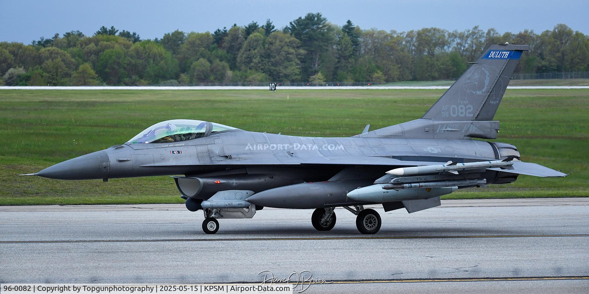96-0082, 1996 Lockheed Martin F-16CM Fighting Falcon C/N CC-204, TREND13