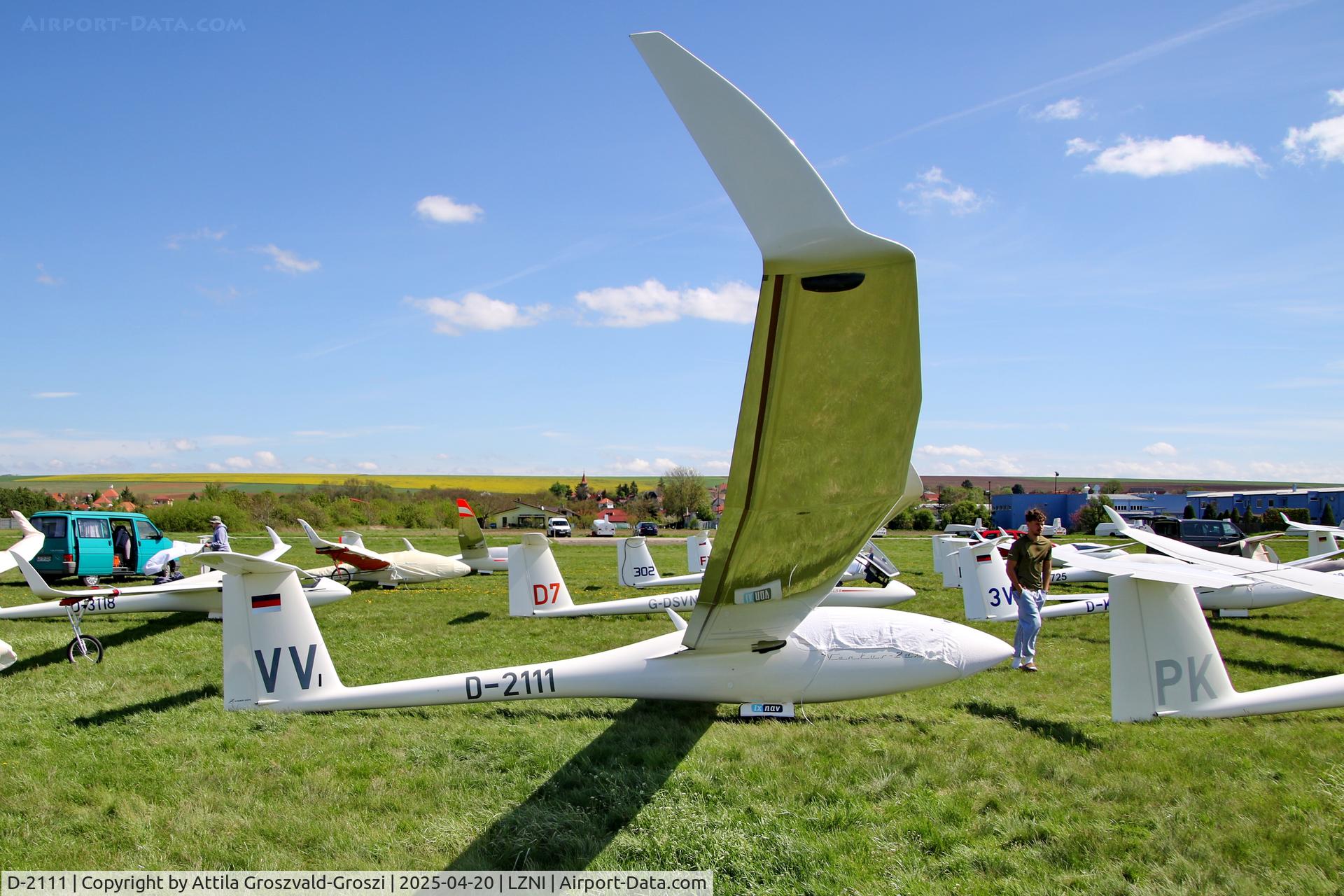 D-2111, Schempp-Hirth Ventus 2AX C/N 1, LZNI - Nitra Airport, Slovakia - Pribina Cup 2025