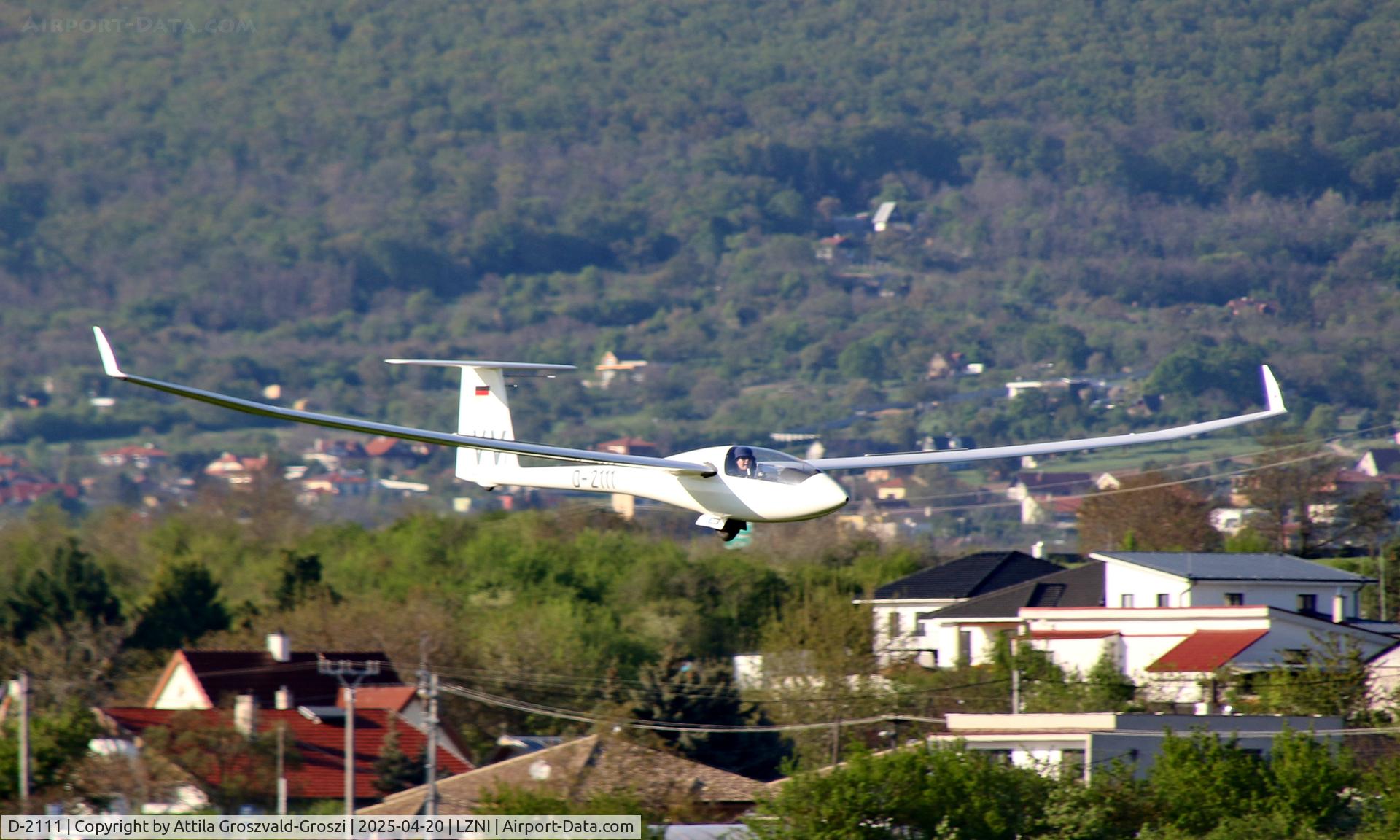D-2111, Schempp-Hirth Ventus 2AX C/N 1, LZNI - Nitra Airport, Slovakia - Pribina Cup 2025