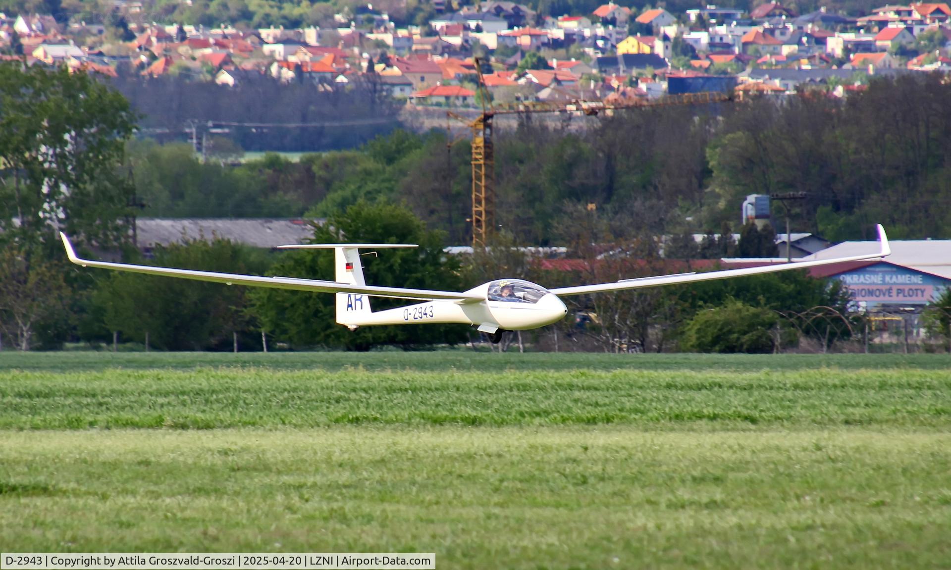 D-2943, Rolladen-Schneider LS-8 C/N Not found D-2943, LZNI - Nitra Airport, Slovakia - Pribina Cup 2025