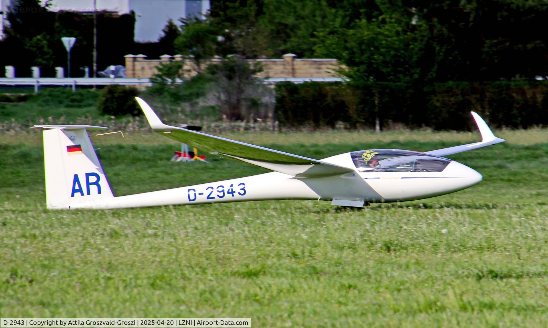 D-2943, Rolladen-Schneider LS-8 C/N Not found D-2943, LZNI - Nitra Airport, Slovakia - Pribina Cup 2025