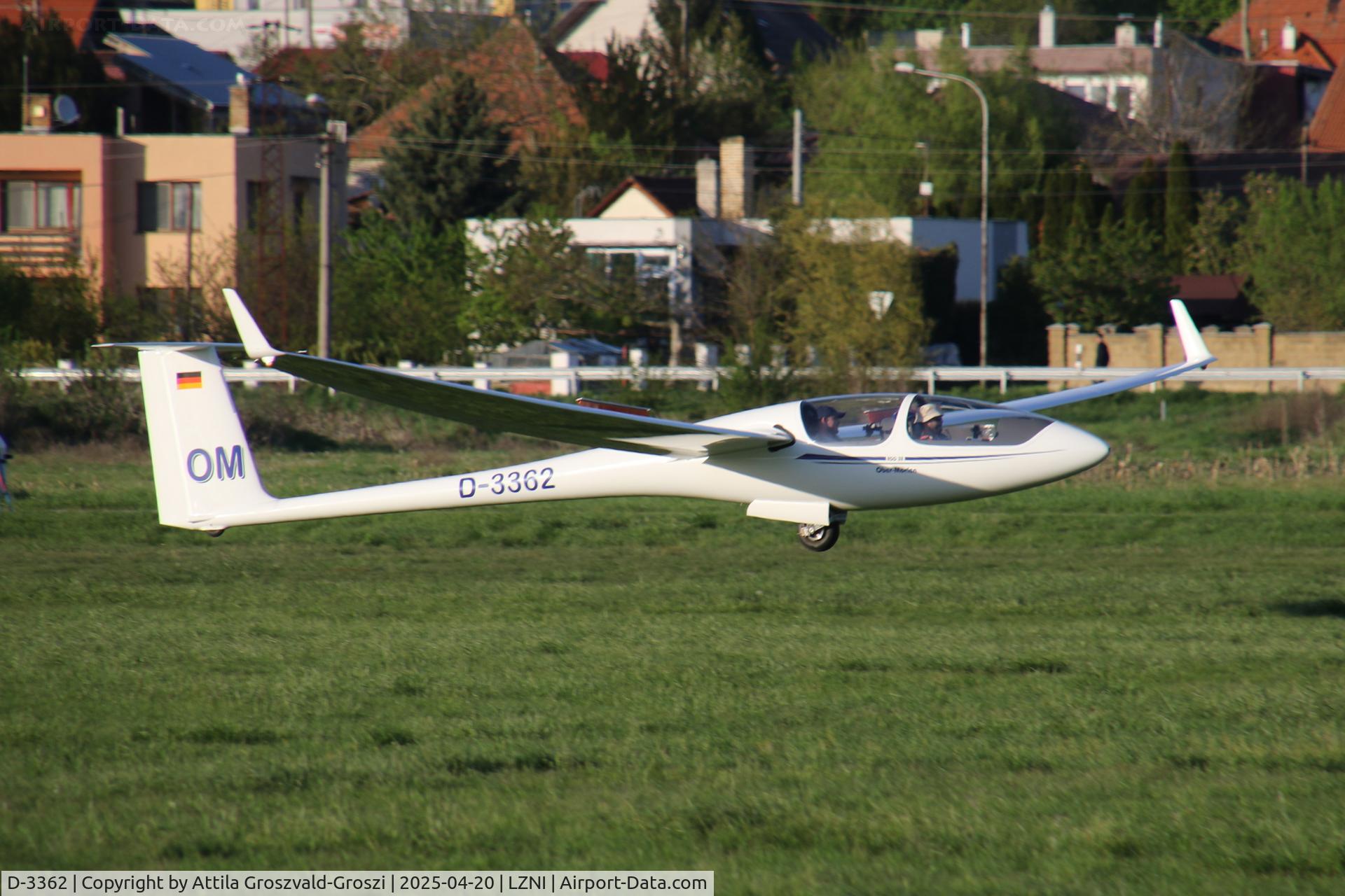 D-3362, Schleicher ASG 32 C/N 32031, LZNI - Nitra Airport, Slovakia - Pribina Cup 2025