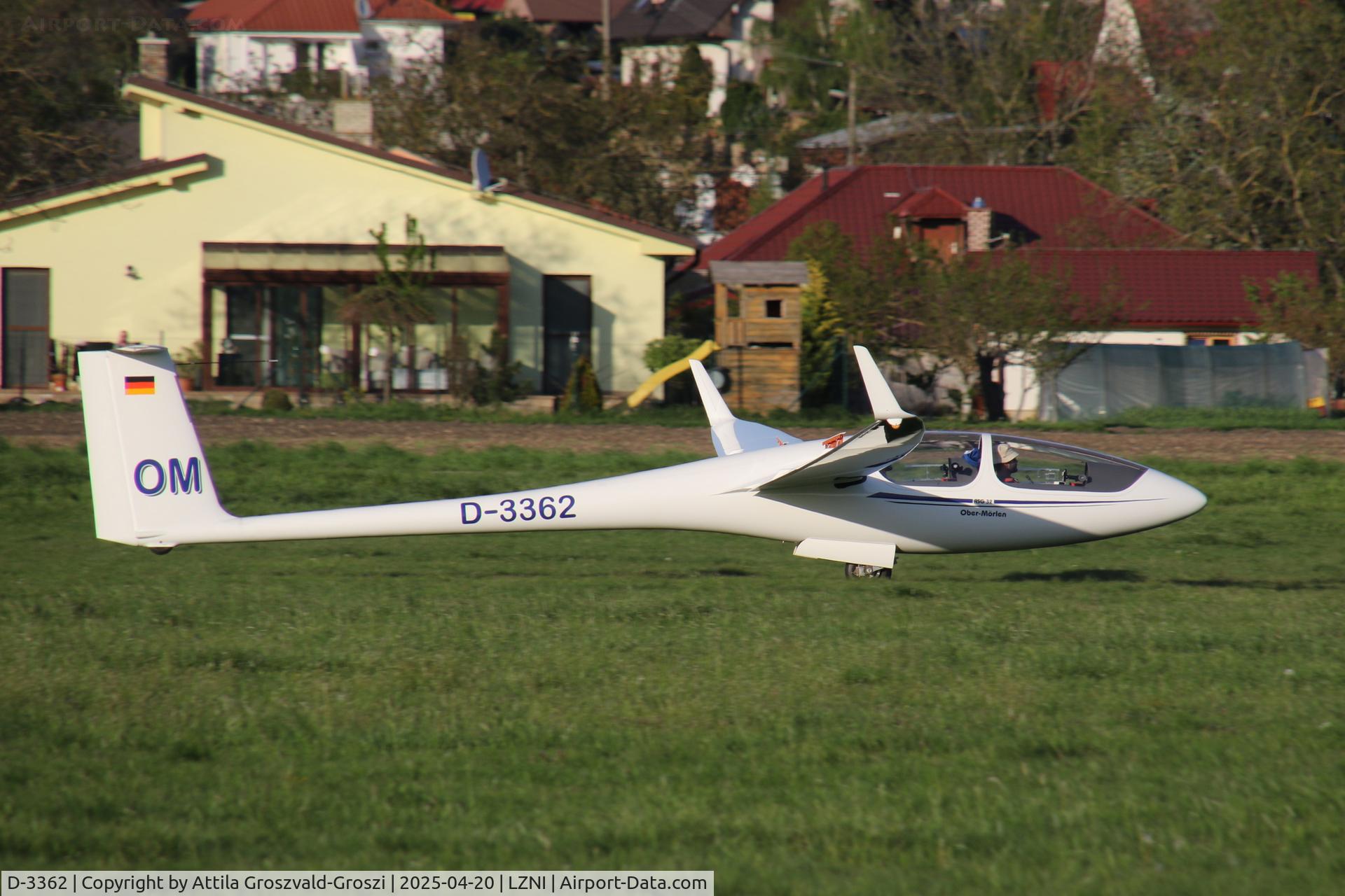 D-3362, Schleicher ASG 32 C/N 32031, LZNI - Nitra Airport, Slovakia - Pribina Cup 2025
