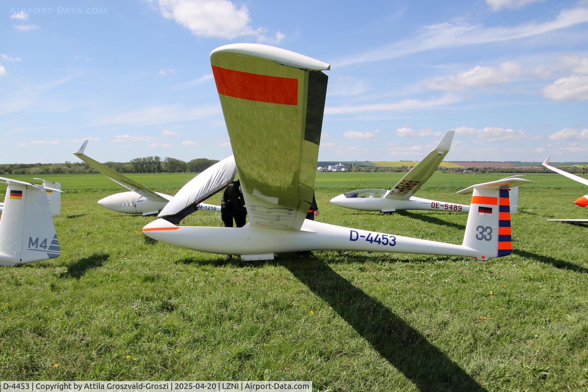 D-4453, 1978 Glasflugel MOSQUITO 303 C/N 78, LZNI - Nitra Airport, Slovakia - Pribina Cup 2025