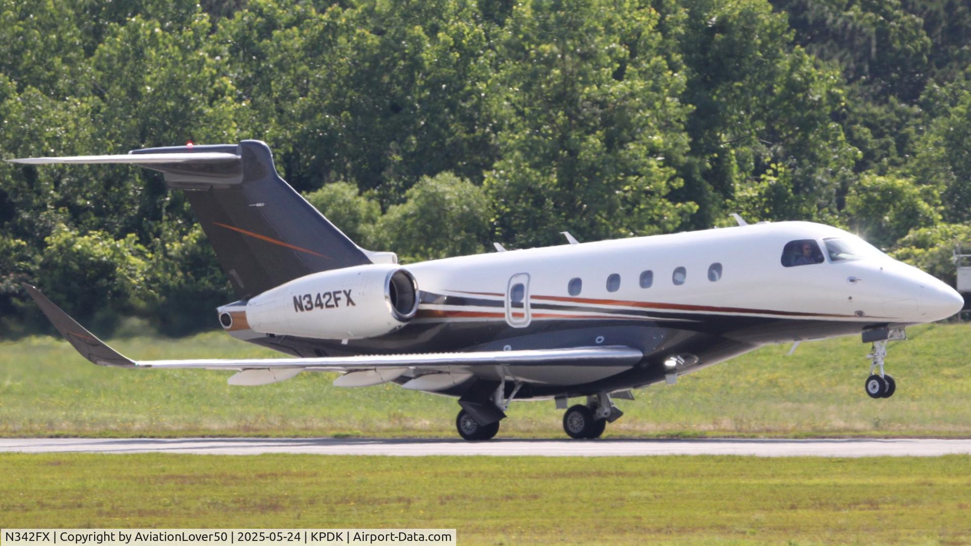 N342FX, 2024 Embraer EMB-545 Praetor 500 C/N 55010110, FlexJet Praetor 500