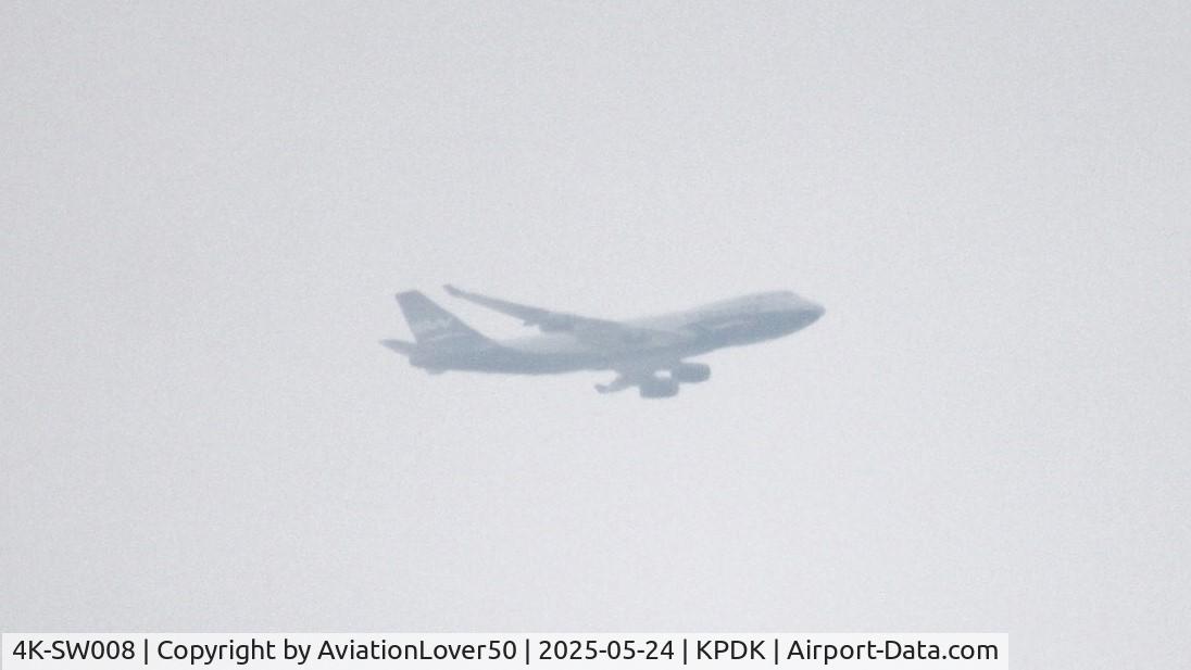 4K-SW008, 1999 Boeing 747-4R7F/SCD C/N 29732, Silk Way West 744F 7L6670/AZG6670 EBLG --> KATL
