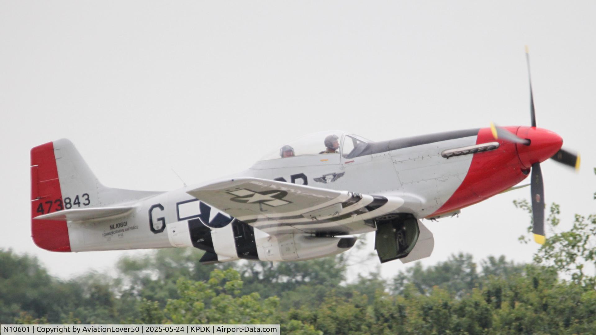 N10601, 1944 North American P-51D Mustang C/N 122-40383, P-51D