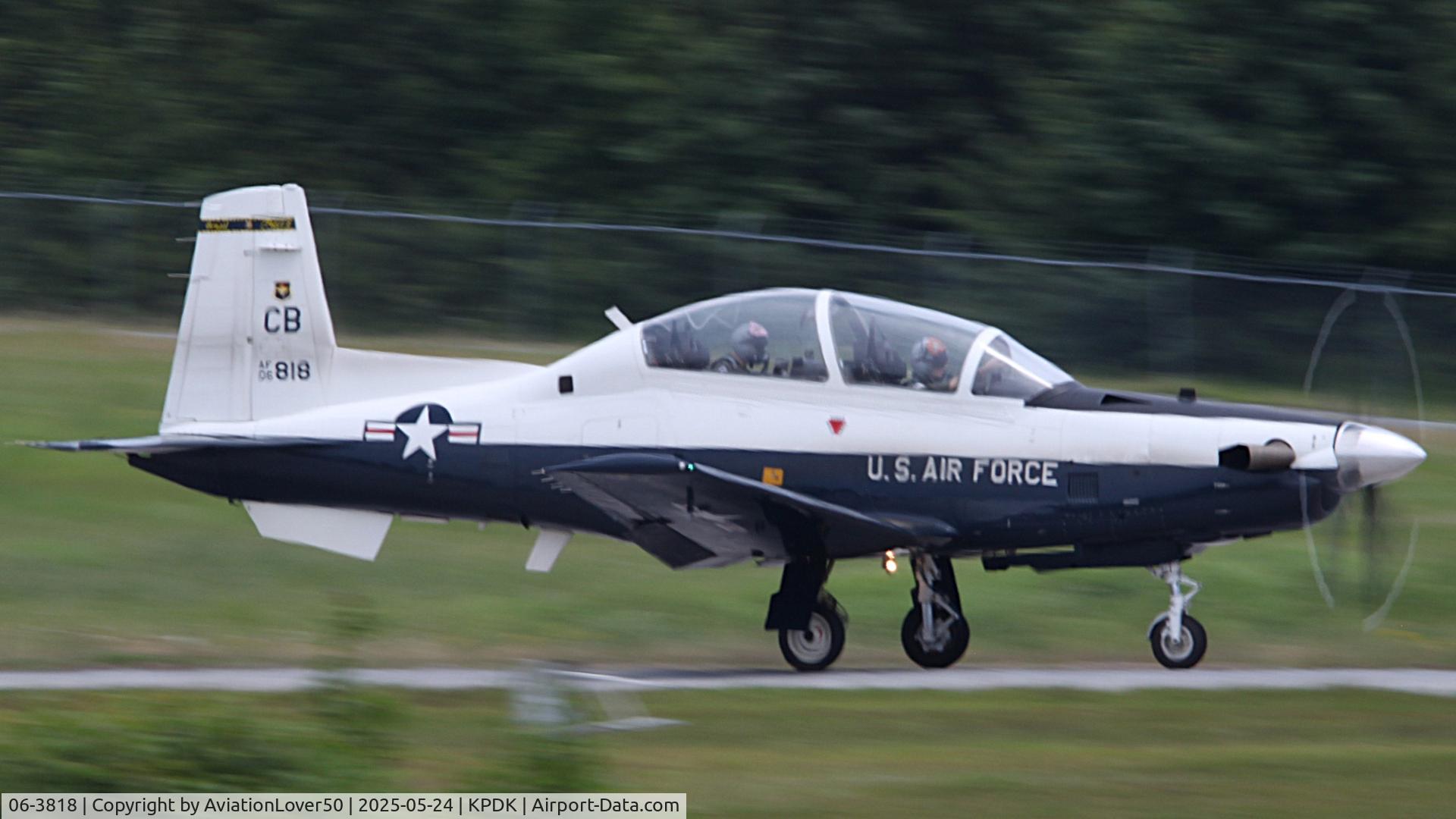 06-3818, 2006 Raytheon T-6A Texan II C/N PT-373, T-6A