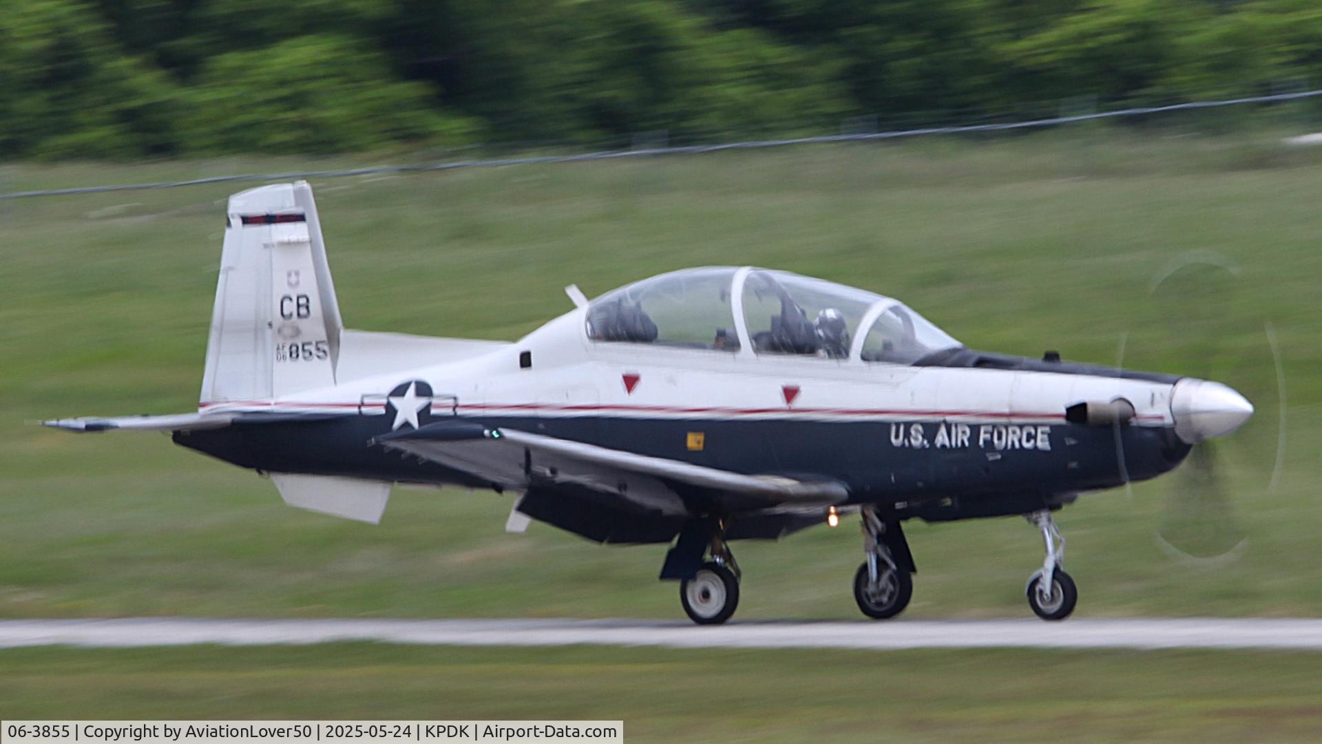 06-3855, 2006 Raytheon T-6A Texan II C/N PT-410, T-6A