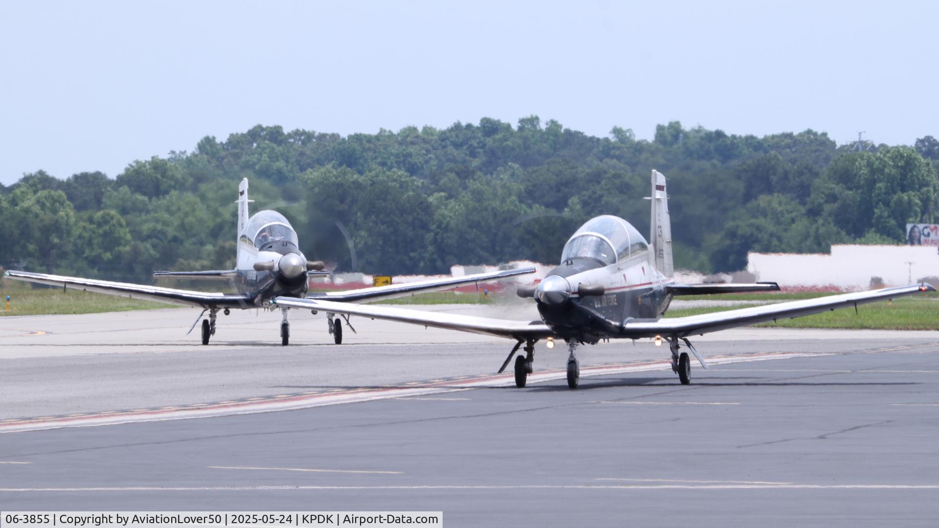 06-3855, 2006 Raytheon T-6A Texan II C/N PT-410, T-6As
