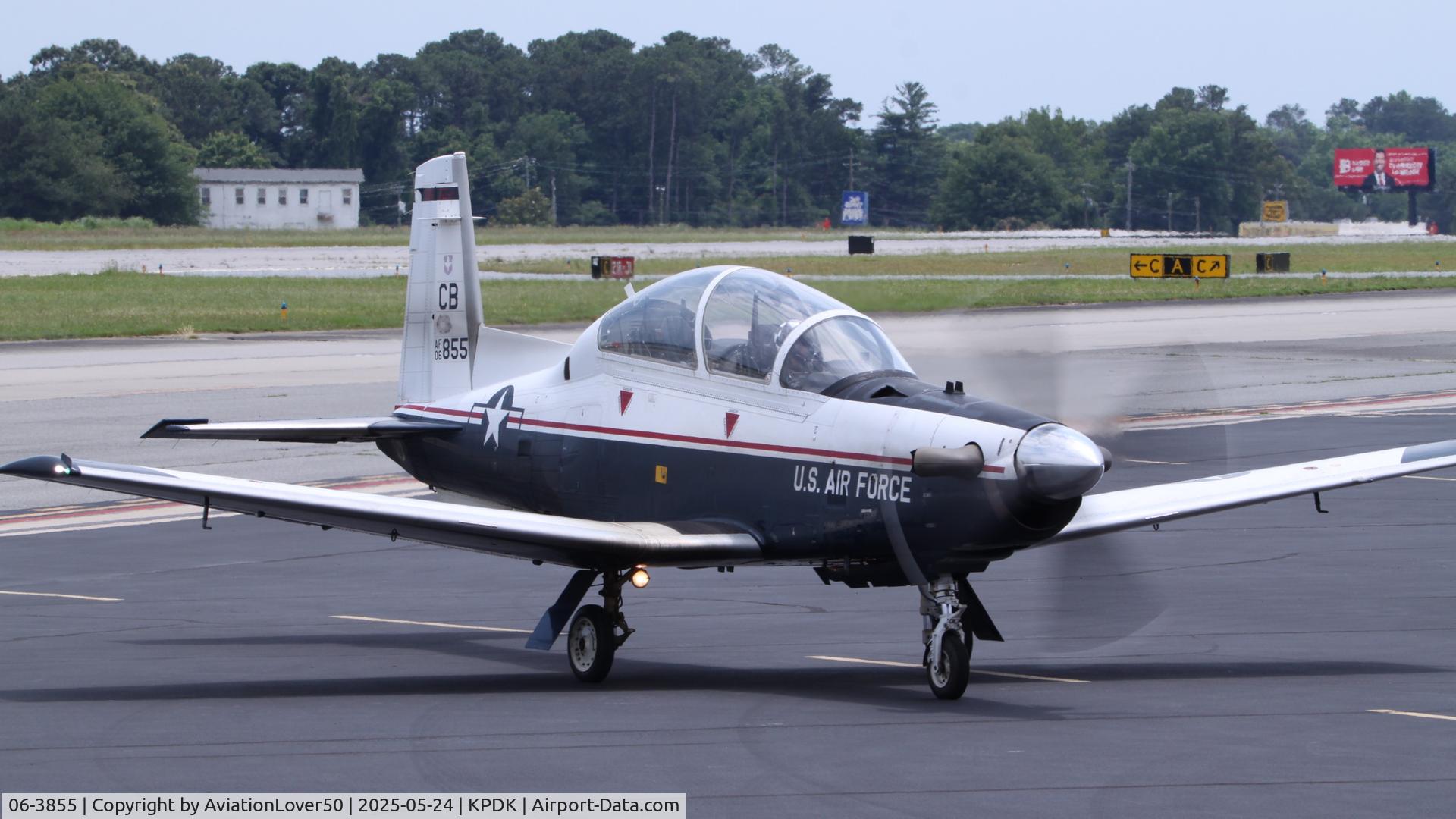 06-3855, 2006 Raytheon T-6A Texan II C/N PT-410, T-6A