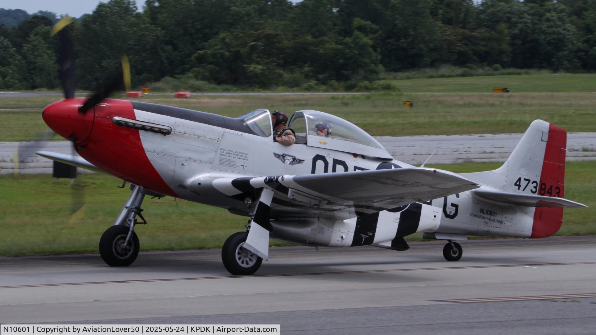 N10601, 1944 North American P-51D Mustang C/N 122-40383, P-51D
