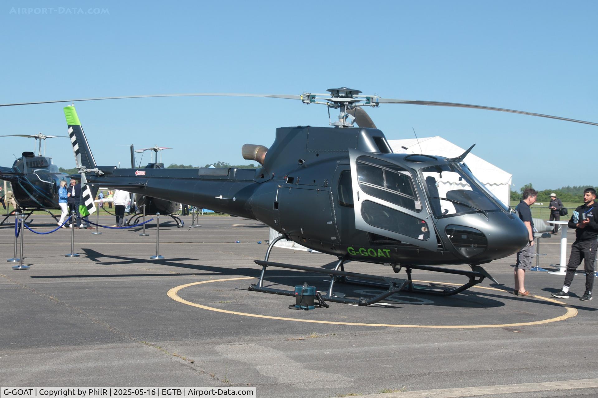 G-GOAT, Airbus Helicopters H125 C/N 9413, G-GOAT 2023 Airbus Helicopters AS350B3 Private Flyer Fest Booker