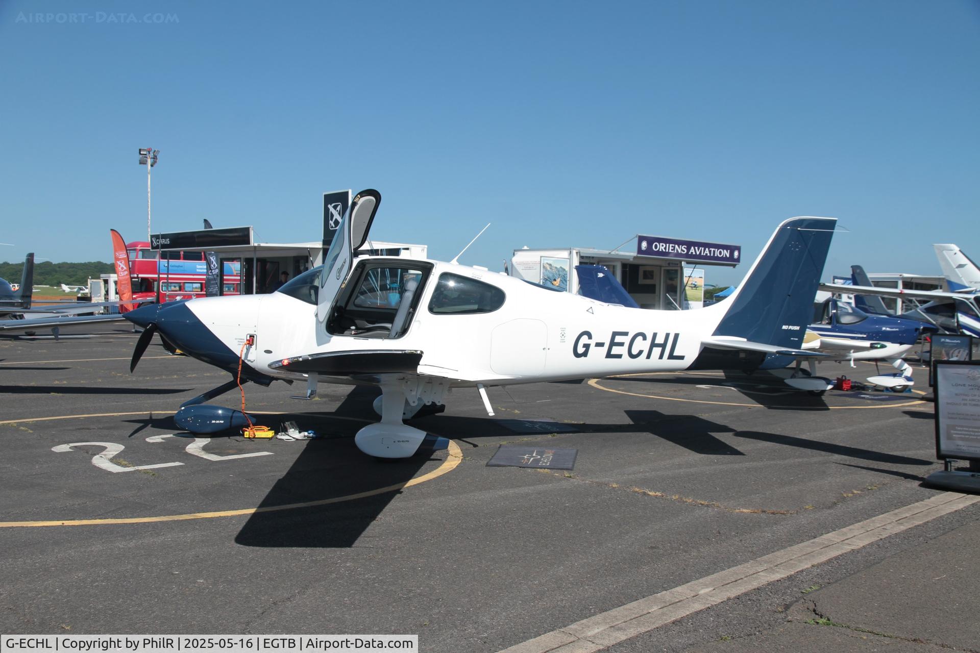 G-ECHL, 2024 Cirrus Design Corp SR20 C/N 9819, G-ECHL 2024 Cirrus SR20 Private Flyer Fest Booker