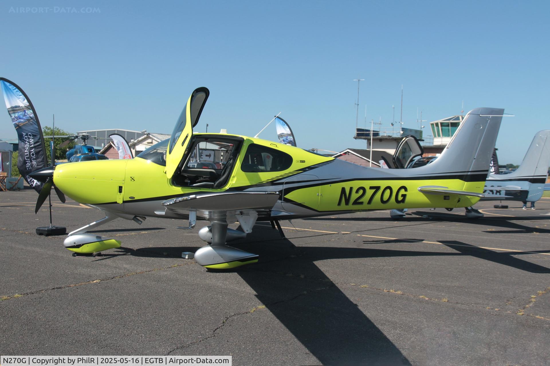N270G, 2025 Cirrus Design Corp SR22 GTS C/N 10485, N270G 2025 Cirrus SR22-GTS G7 Private Flyer Fest Booker 
