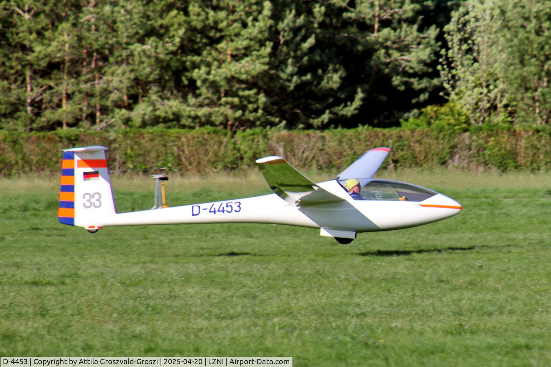 D-4453, 1978 Glasflugel MOSQUITO 303 C/N 78, LZNI - Nitra Airport, Slovakia - Pribina Cup 2025