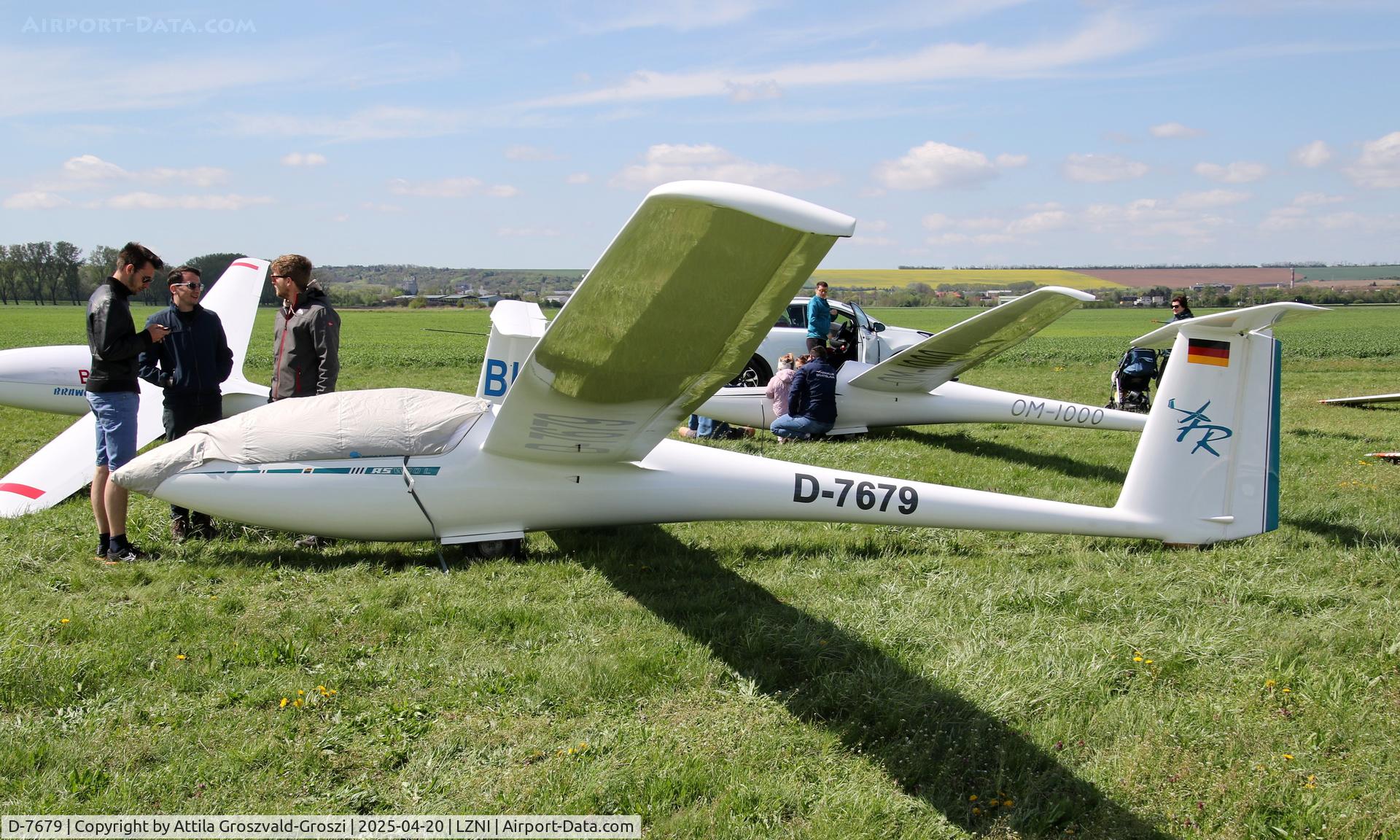 D-7679, Schleicher ASW 20 L C/N 20094, LZNI - Nitra Airport, Slovakia - Pribina Cup 2025