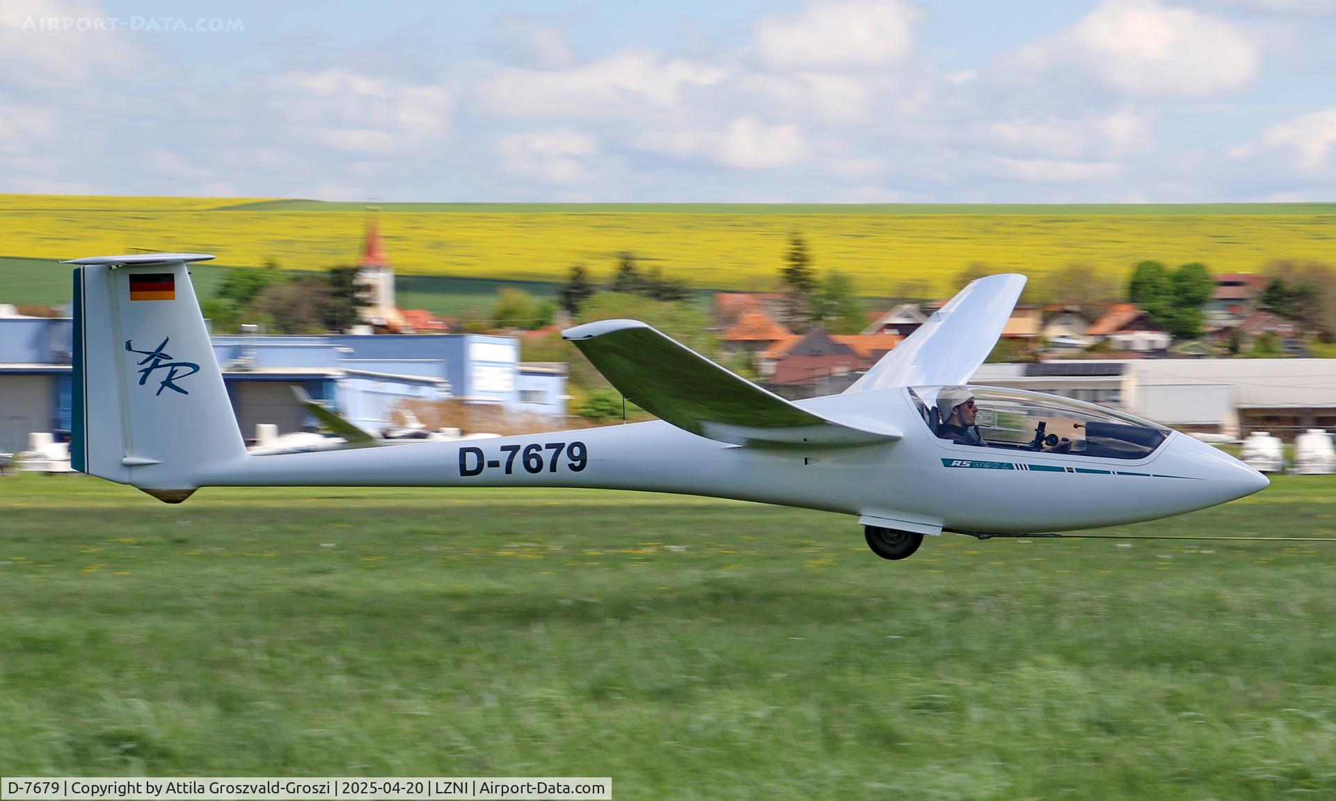 D-7679, Schleicher ASW 20 L C/N 20094, LZNI - Nitra Airport, Slovakia - Pribina Cup 2025