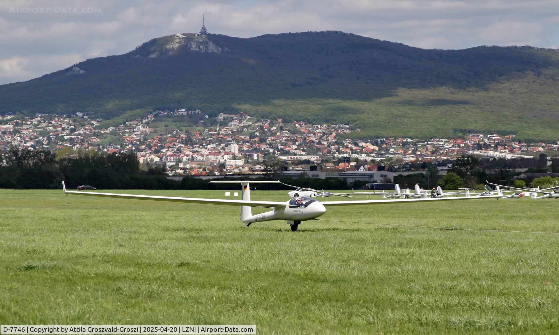 D-7746, 1983 PZL-Bielsko SZD-48-3 Jantar Standard 3 C/N B-1346, LZNI - Nitra Airport, Slovakia - Pribina Cup 2025