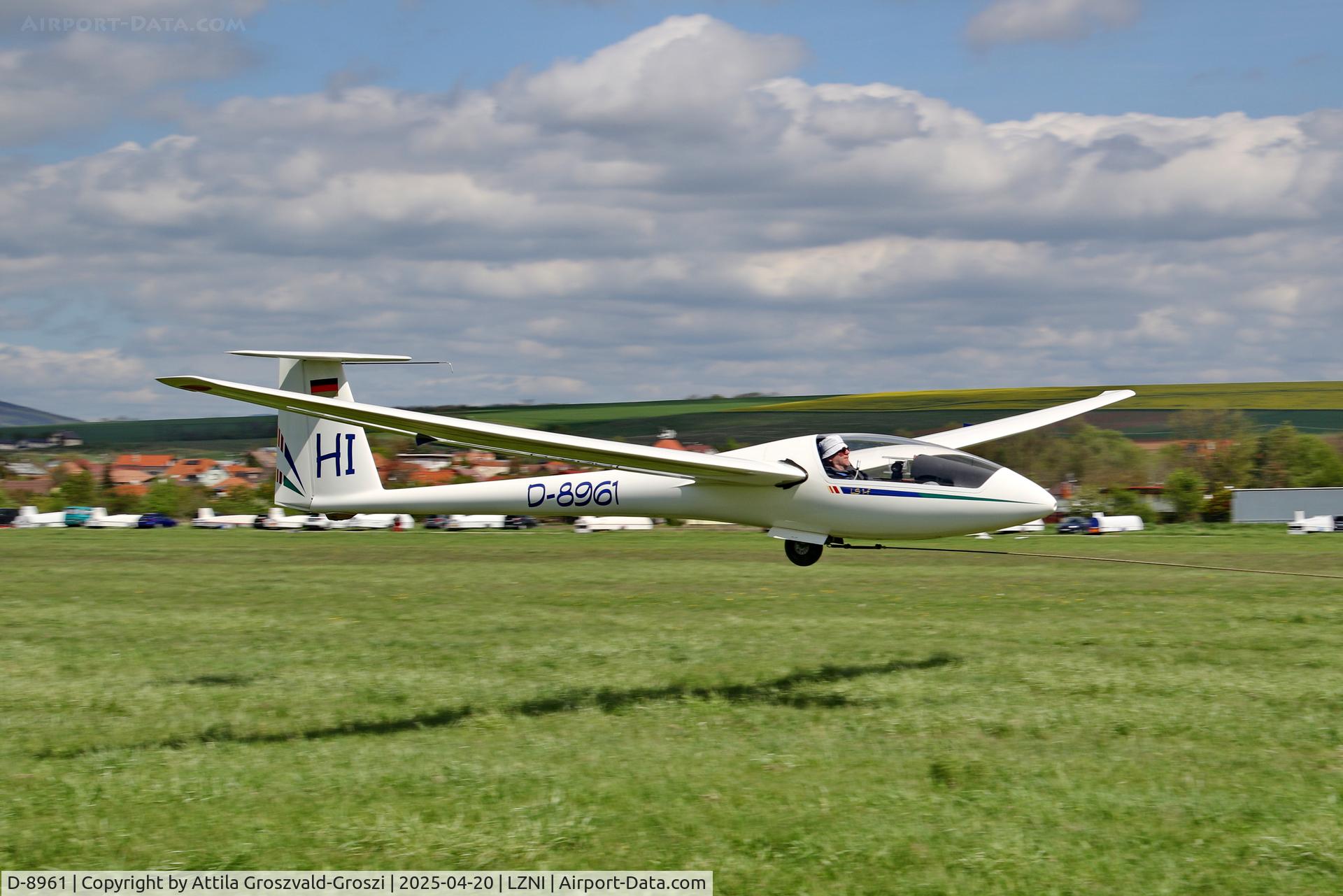 D-8961, 1976 Rolladen-Schneider LS-1f C/N 460, LZNI - Nitra Airport, Slovakia - Pribina Cup 2025