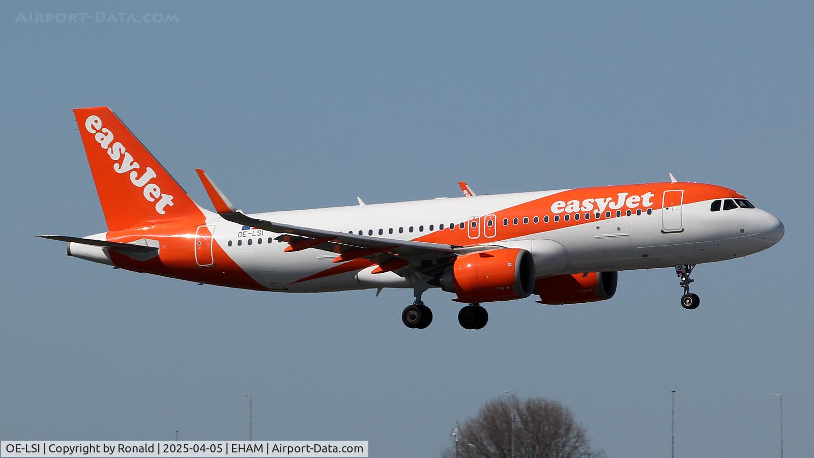 OE-LSI, 2019 Airbus A320-251N C/N 9105, at eham
