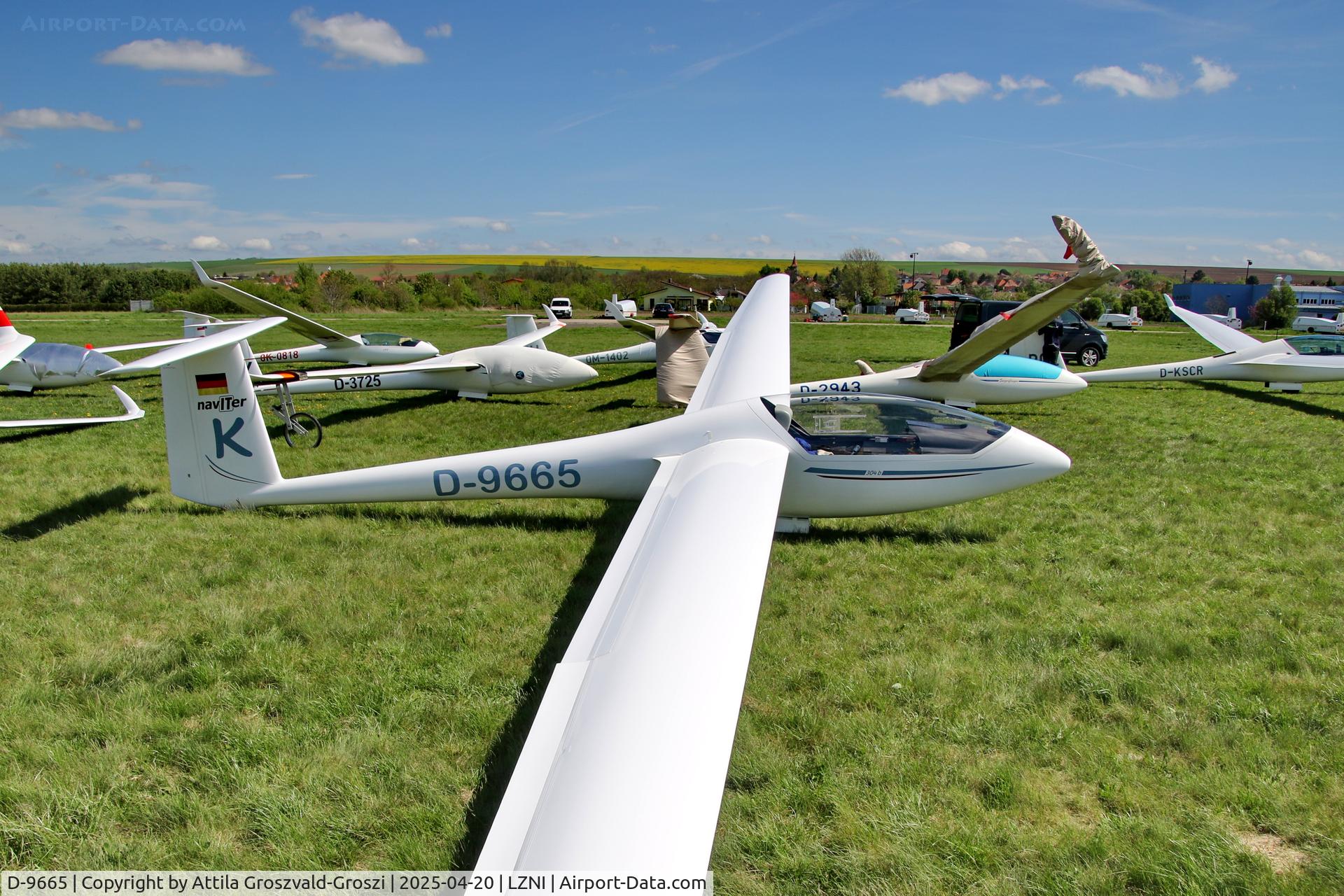 D-9665, Glasflugel 304b, LZNI - Nitra Airport, Slovakia - Pribina Cup 2025