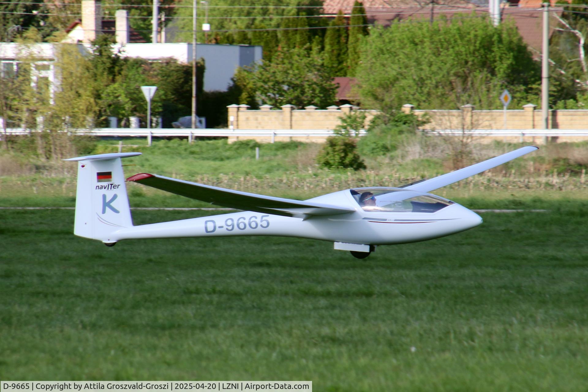 D-9665, Glasflugel 304b, LZNI - Nitra Airport, Slovakia - Pribina Cup 2025