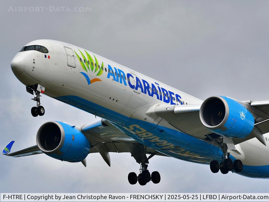 F-HTRE, 2019 Airbus A350-941 C/N 327, Paris (ORY)	Bordeaux (BOD)	CAJ1640