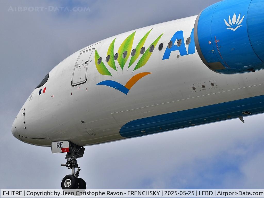F-HTRE, 2019 Airbus A350-941 C/N 327, Paris (ORY)	Bordeaux (BOD)	CAJ1640