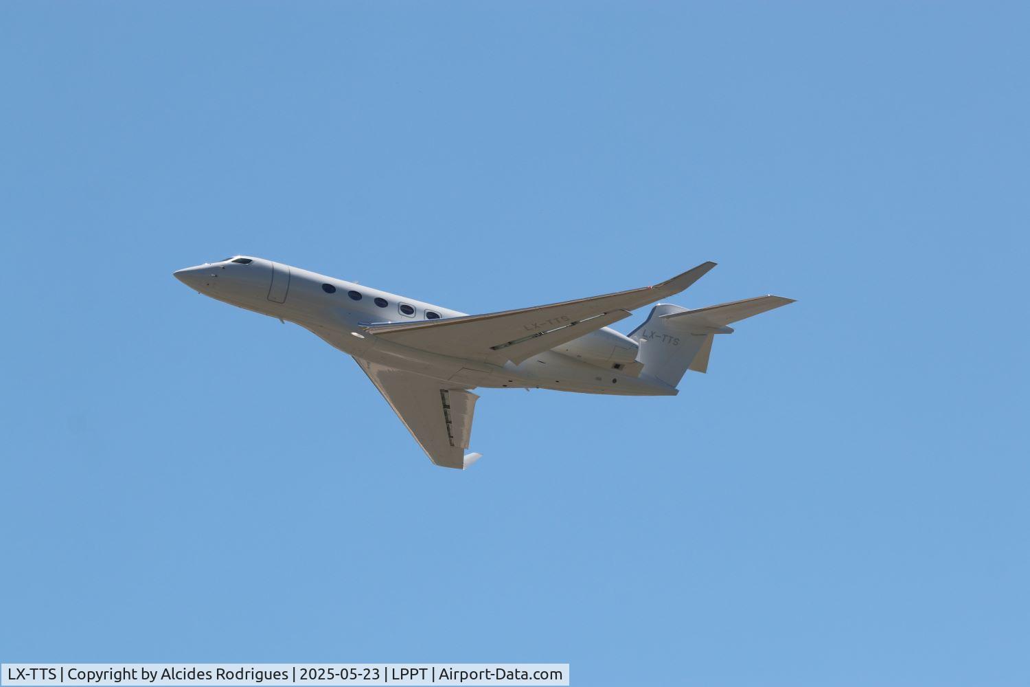LX-TTS, 2024 Gulfstream GVII-G600 C/N 73161, LX-TTS deixa Lisboa