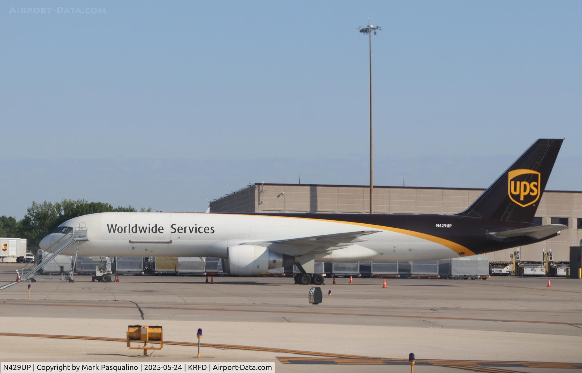 N429UP, 1992 Boeing 757-24APF C/N 25460, Boeing 757-24APF