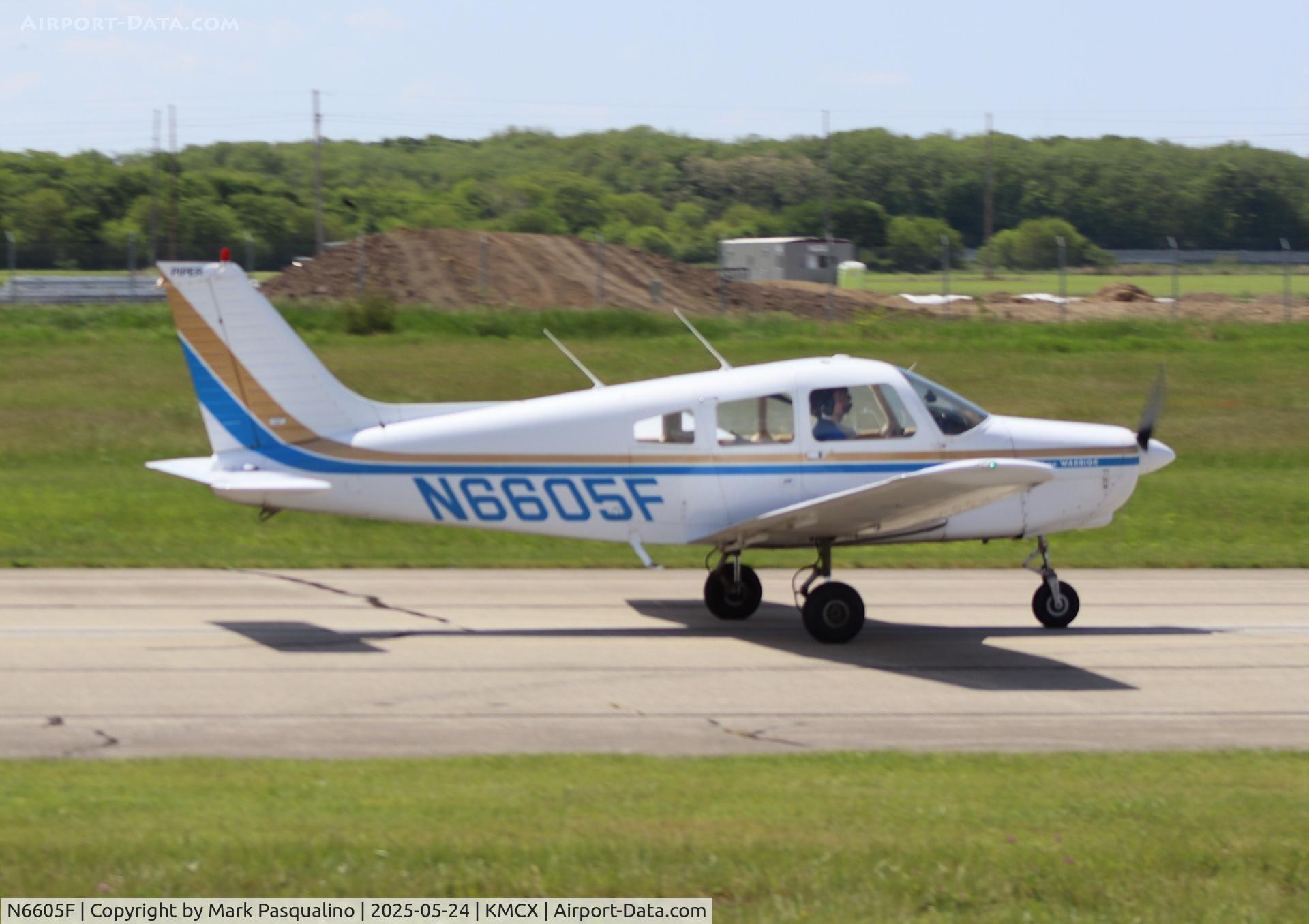 N6605F, 1976 Piper PA-28-151 C/N 28-7715171, Piper PA-28-151