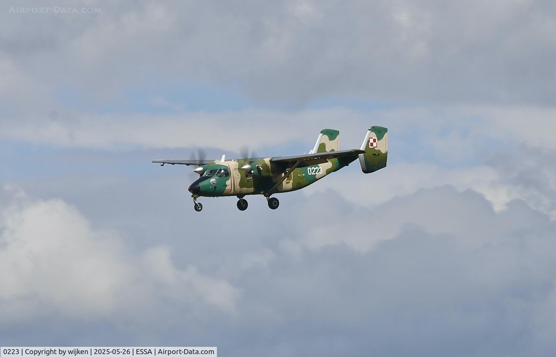 0223, 2012 PZL-Mielec M-28B/TT Bryza C/N AJG004-06, Rwy 26