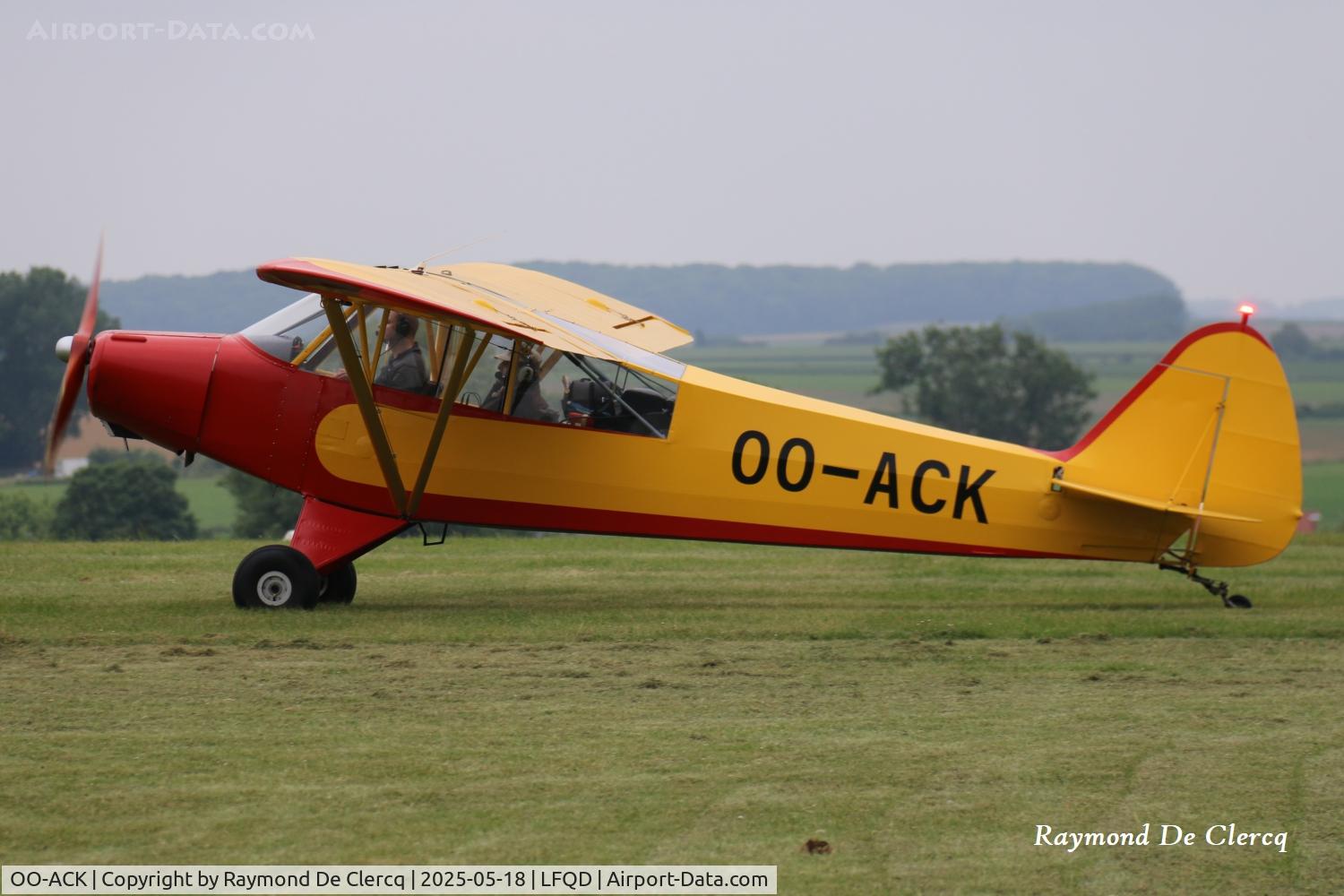 OO-ACK, Piper L-21A Super Cub (PA-18-125) C/N 18-3146, OO-ACK at Arras.