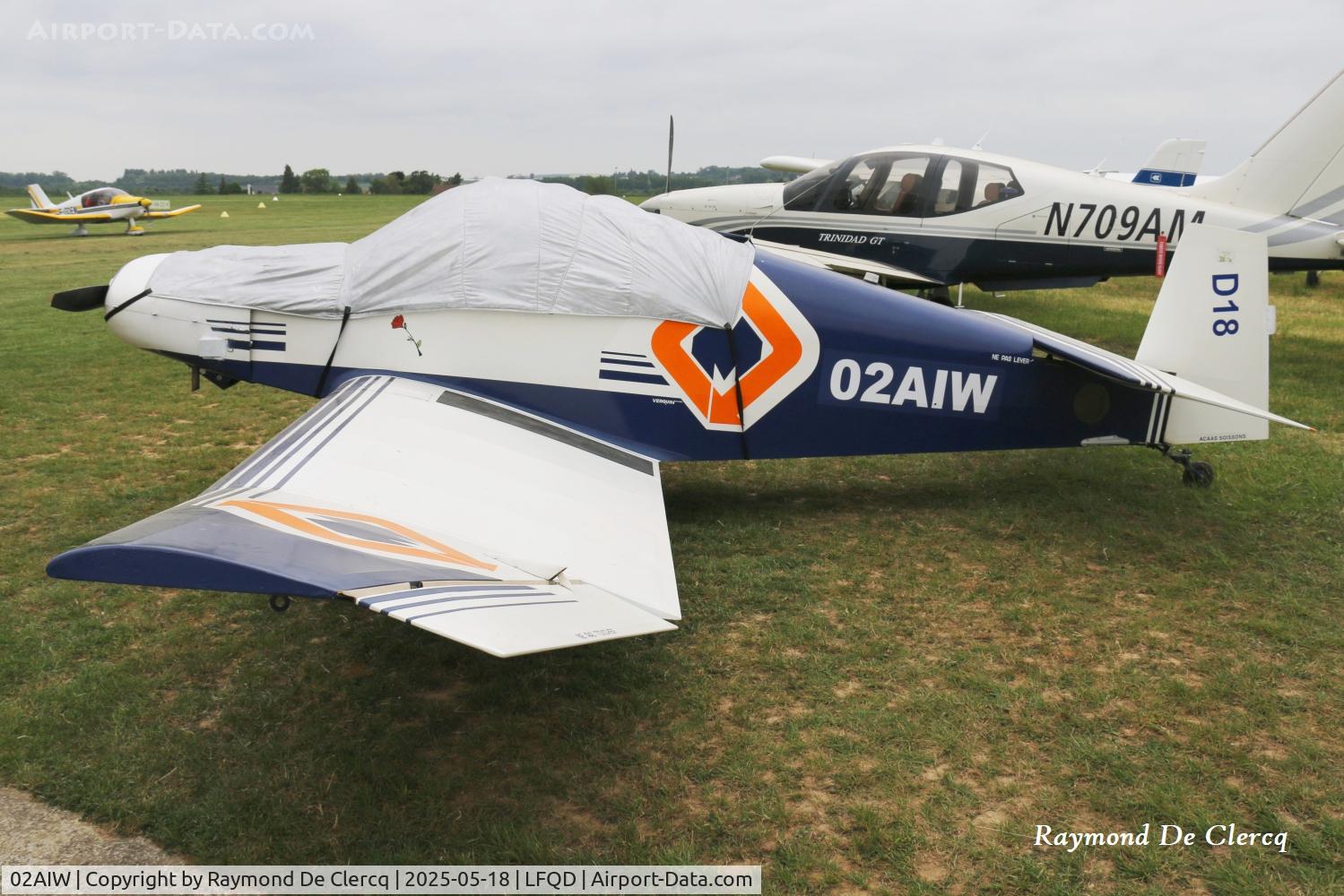 02AIW, Jodel D-18 C/N not found 02AIW, At Arras.