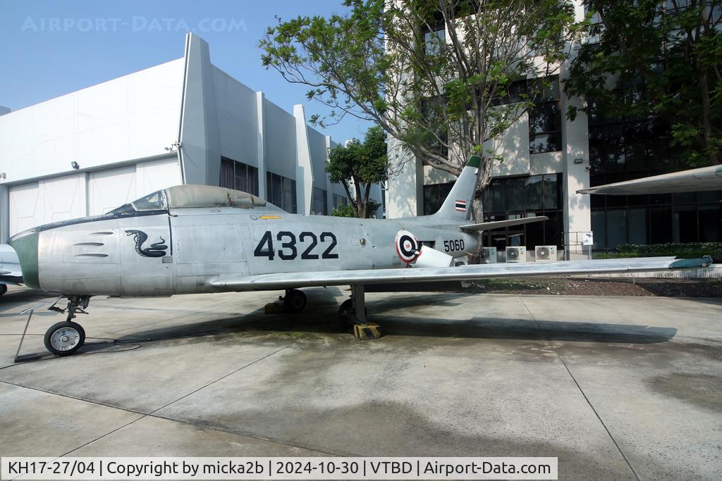 KH17-27/04, North American F-86F Sabre C/N 191-756, Preserved