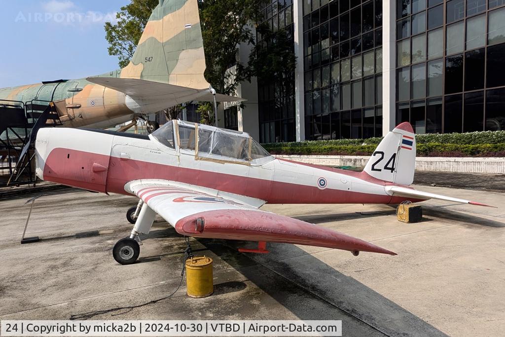 24, De Havilland Canada DHC-1 Chipmunk T.20 C/N C1/0382, Preserved