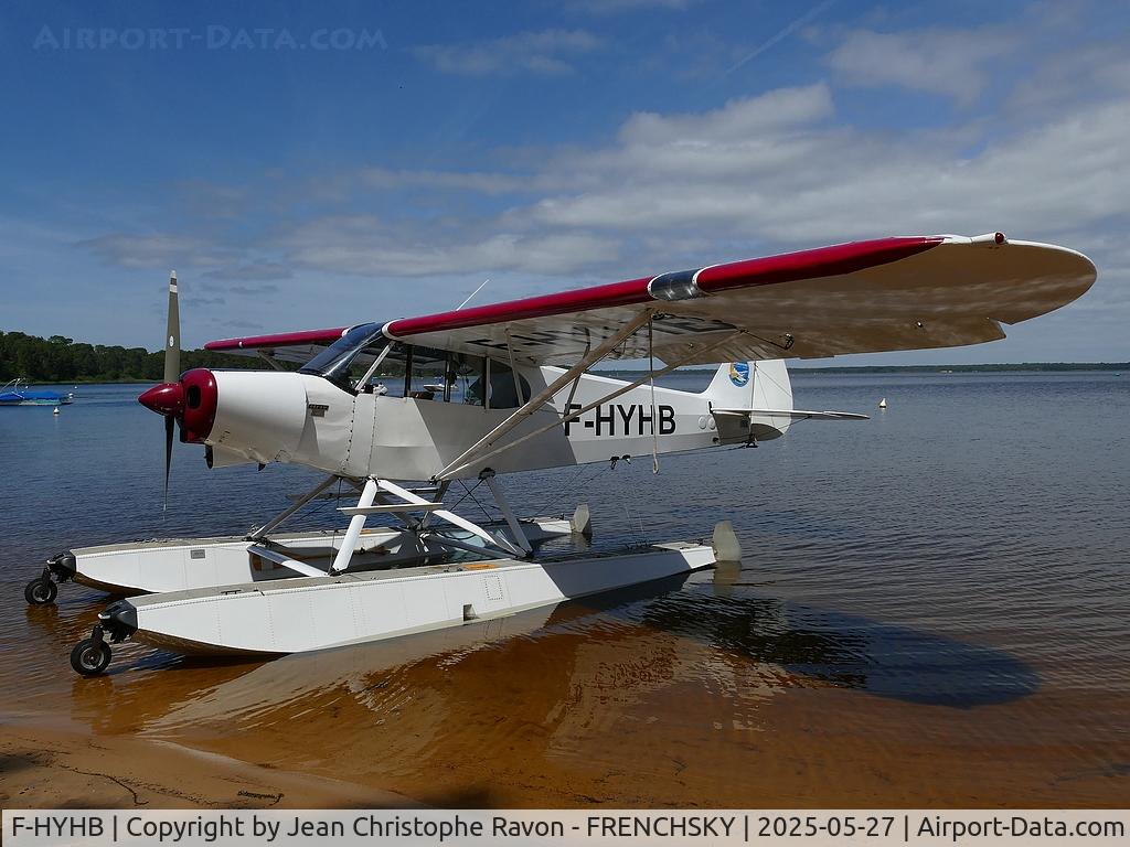 F-HYHB, Piper PA-18-150 Super Cub Super Cub C/N 18-09009, Lac de Lacanau